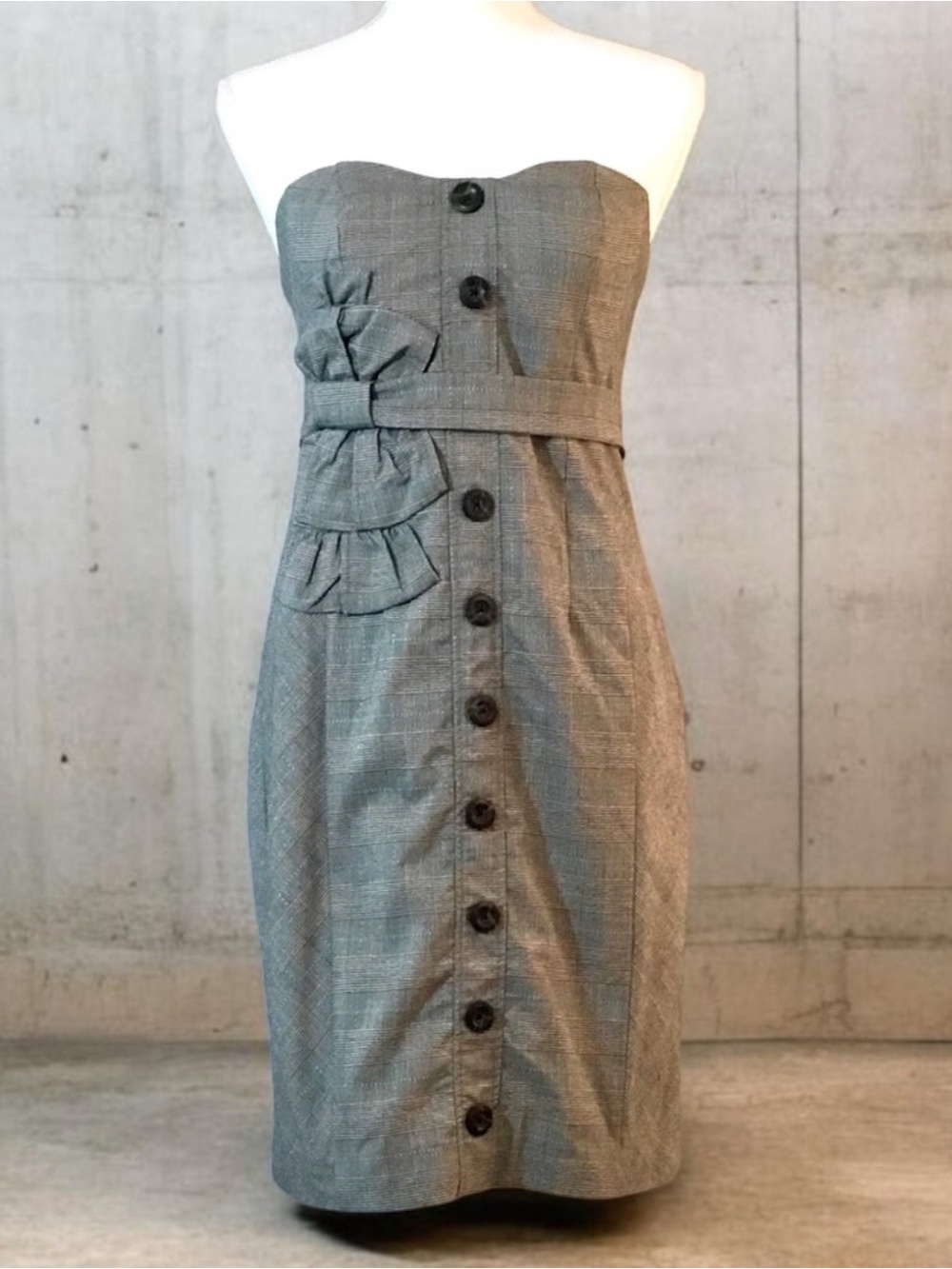 NWOT Anthropologie Floreat Plaid Dress - Picture 1 of 16